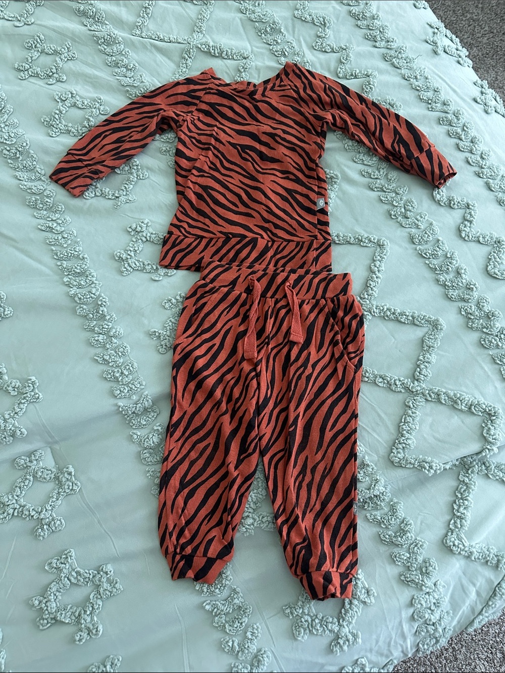 Kyte Baby Set in Rust Tiger